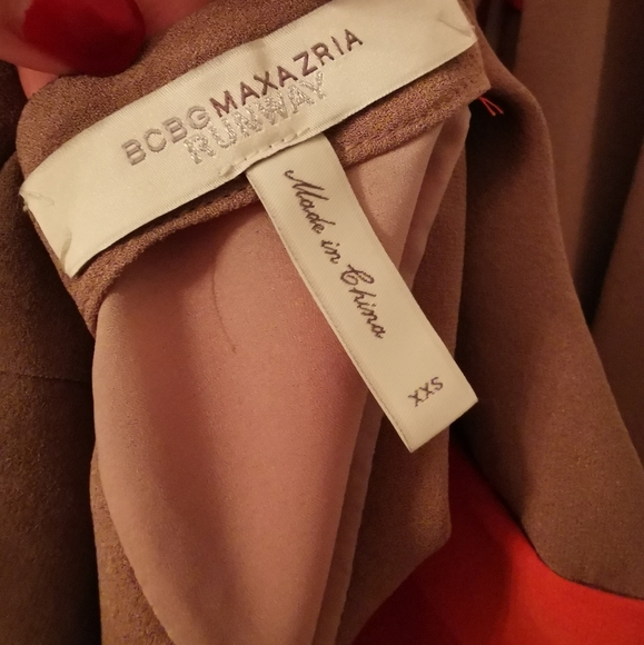 NWOT BCBG MAXAZRIA RUNWAY SILK DRESS - Picture 4 of 5